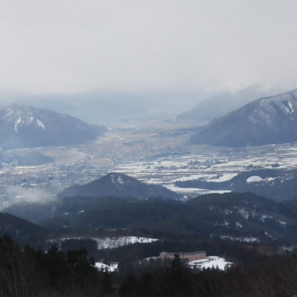 勝山市遠景